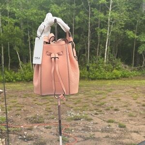 Furla Miastella Marmo Mini Bucket Bag
